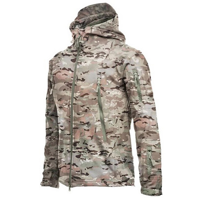 2023 TAD Winter Shark Skin katonai szélálló taktikai Softshell dzseki férfi vízálló hadsereg Softshell kabát széldzseki eső