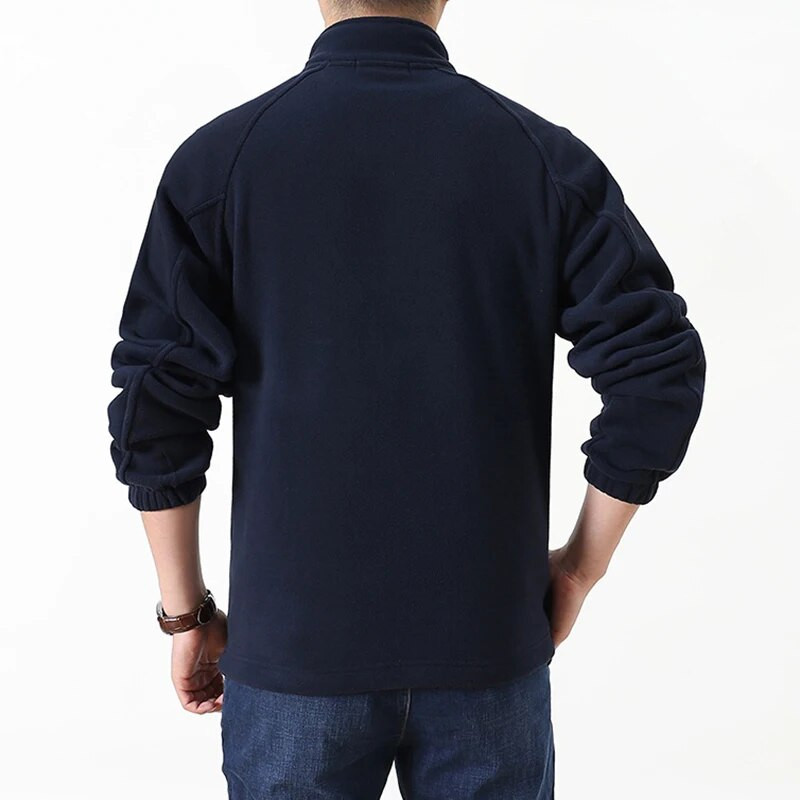 Ανδρικό πλήρες φερμουάρ US SWAT Tactical Army Fleece Jacket Στρατιωτικό Θερμικό Ζεστό Αστυνομικό Παλτό Εργασίας Ανδρικό Παλτό Safari Ανεμοδράστη