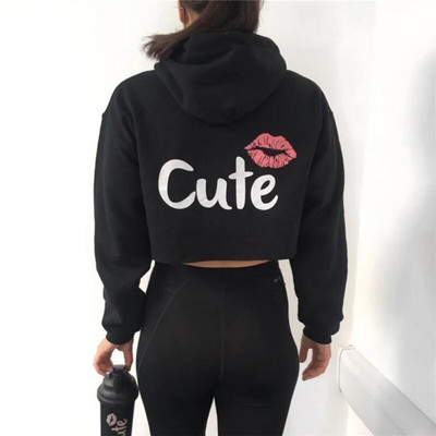 Cămașă cu glugă cu mânecă lungă pentru gimnastică Fitness Yoga Crop Top Femei Îmbrăcăminte sportivă Tricou sport Hanorac Jachetă pentru alergare Îmbrăcăminte sportivă pentru fitness