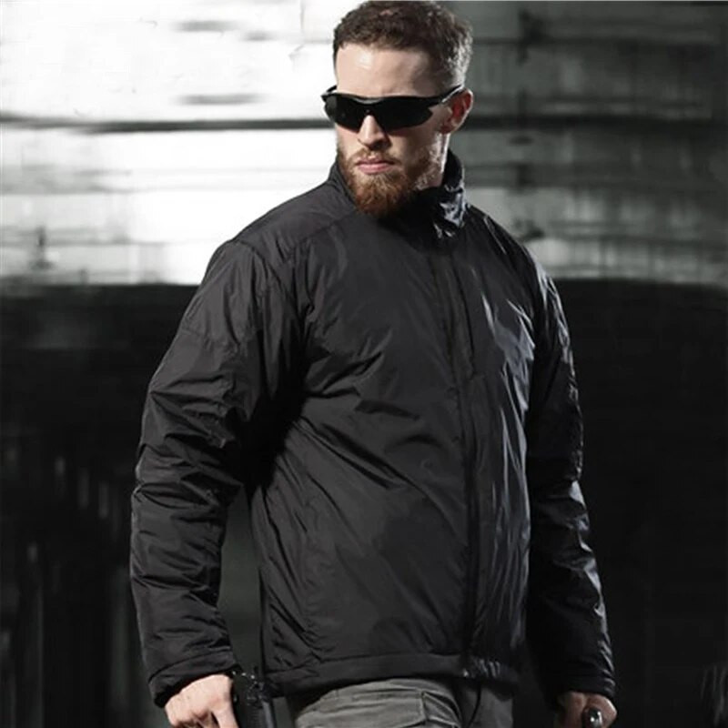 Autumn Winter Man Tactical Jacket Coat Στρατιωτικό Ζεστό Πάρκα Εργασίας Εξωτερικό Αντιανεμικό Αδιάβροχο φως Πανωφόρι