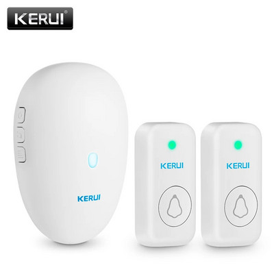 KERUI M521 Wireless Doorbell Outdoor 57 Song 300M Range Smart Bell Bell Ring 433MHz Αδιάβροχο κουμπί Plug and Play
