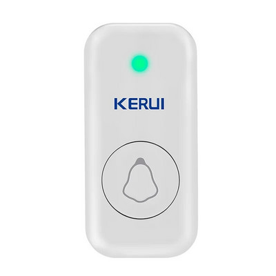KERUI M521 Wireless Doorbell Outdoor 57 Song 300M Range Smart Bell Bell Ring 433MHz Αδιάβροχο κουμπί Plug and Play