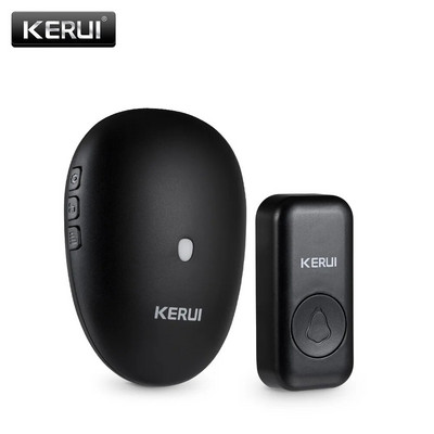 KERUI M521 Wireless Doorbell Outdoor 57 Song 300M Range Smart Bell Bell Ring 433MHz Αδιάβροχο κουμπί Plug and Play