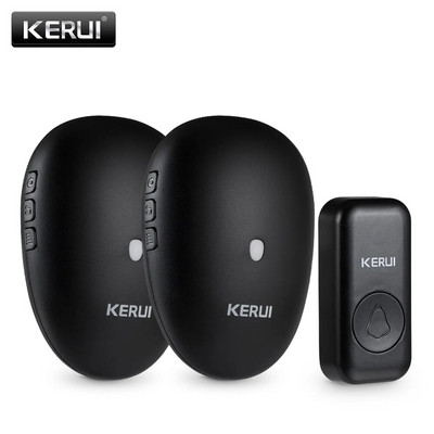 KERUI M521 Wireless Doorbell Outdoor 57 Song 300M Range Smart Bell Bell Ring 433MHz Αδιάβροχο κουμπί Plug and Play