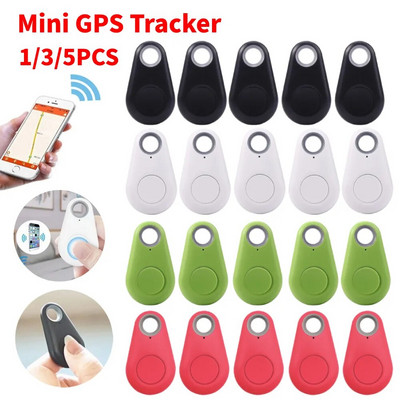 1/3/5PCS Mini GPS Tracker Bluetooth Anti-Lost Device Pet Kids Bag Wallet Tracking for IOS/ Android Finder Locator Аксесоари