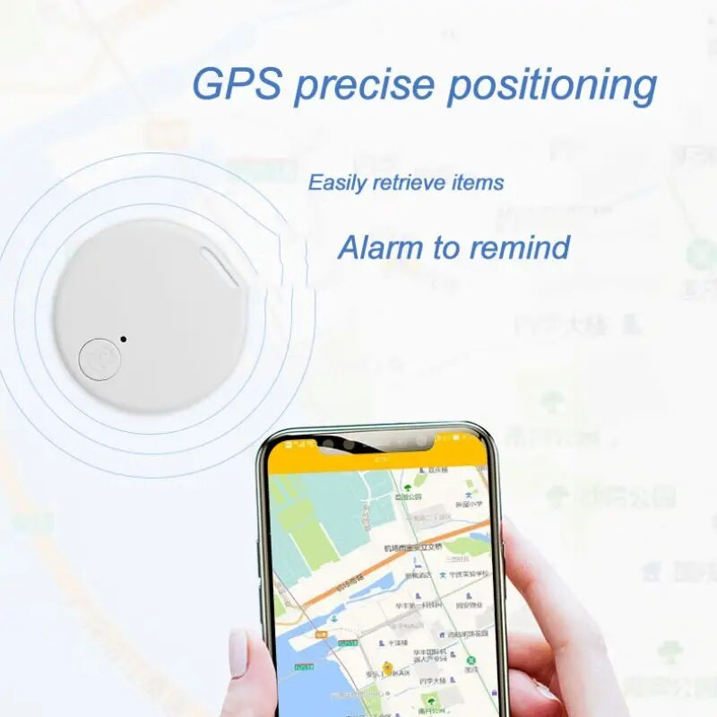 Mini inteligentný Bluetooth 5.0 GPS tracker pre mačky a psov, lokátor proti strateným štítkom, domáce zvieratá, články, peňaženka, obojok, sledovacie zariadenie, príslušenstvo