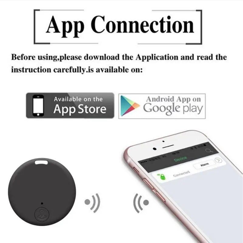 Mini inteligentný Bluetooth 5.0 GPS tracker pre mačky a psov, lokátor proti strateným štítkom, domáce zvieratá, články, peňaženka, obojok, sledovacie zariadenie, príslušenstvo