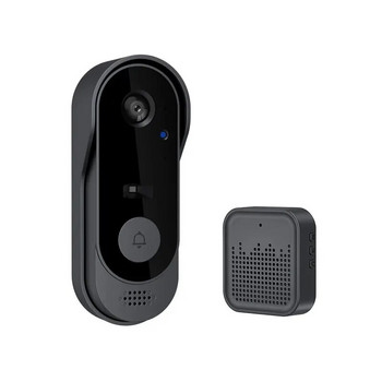 Tuya Безжичен звънец Водоустойчив WIFI Видео Интелигентен домашен звънец Бутон за камера Добре дошли чрез звънец Аларма за сигурност за къща