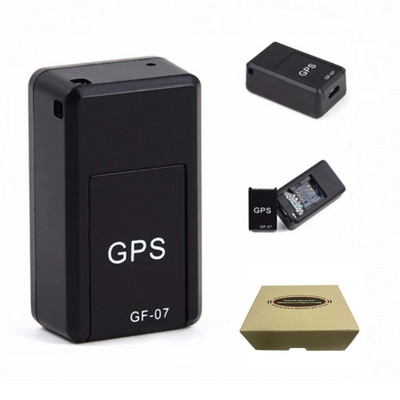Mini Magnetic Car Vehicle GSM GPRS GPS Tracker Locator Παρακολούθηση σε πραγματικό χρόνο Φορητά GPS Trackers αυτοκινήτου GF-07