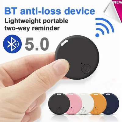 Mini Bluetooth GPS Tracker Smart Cat Dog Localizator de etichete anti-pierdute Articole pentru animale de companie Breloc Portofel Guler Accesorii pentru dispozitive de urmărire