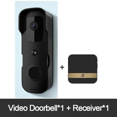 Tuya Smart Video Doorbell Αδιάβροχο Night Vision Home Security 1080P FHD Camera Ψηφιακή οπτική ενδοεπικοινωνία WIFI Tuya Door Bell 1X