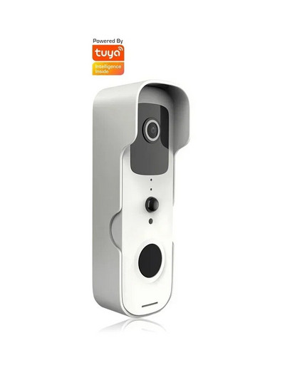 Tuya Smart Video Doorbell Αδιάβροχο Night Vision Home Security 1080P FHD Camera Ψηφιακή οπτική ενδοεπικοινωνία WIFI Tuya Door Bell 1X