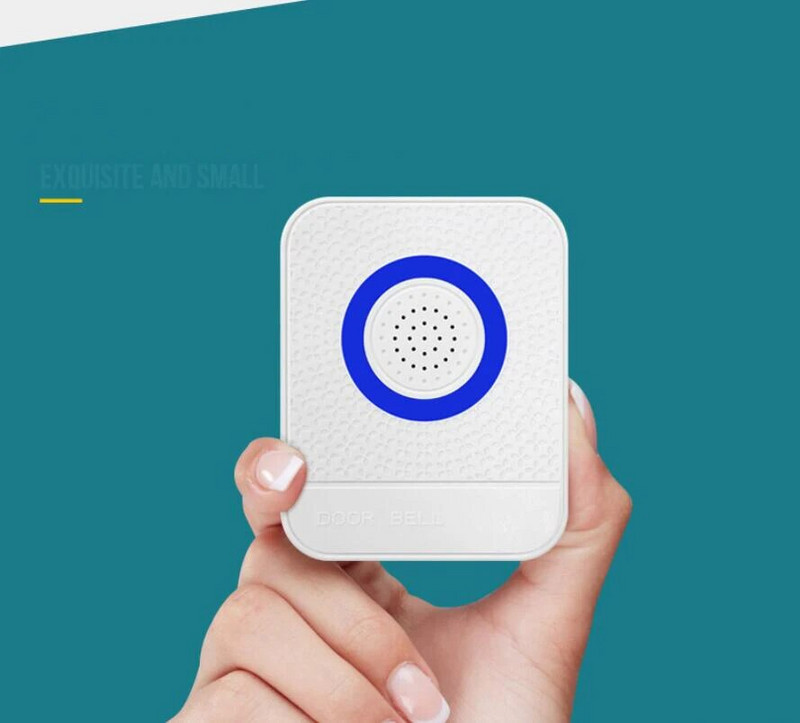 DC 12V laidinis durų skambutis, laidinis prieigos valdymo laidas durų skambutis Išorinis laidinis durų skambutis garsūs skambėjimo tonai