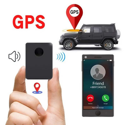 Нов GF07 Магнитен GPS тракер Устройство за проследяване в реално време Магнитен GPS локатор Локатор за превозни средства Dropshipping Гласов контрол Магнитен
