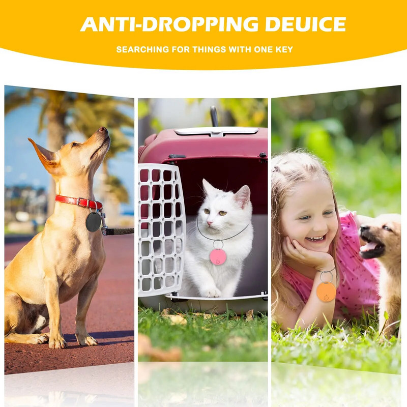 Mini GPS Tracker Bluetooth Anti-Lost Device Portable Kids Wallet Tracking for IOS/Android Smart Finder Locator Accessories