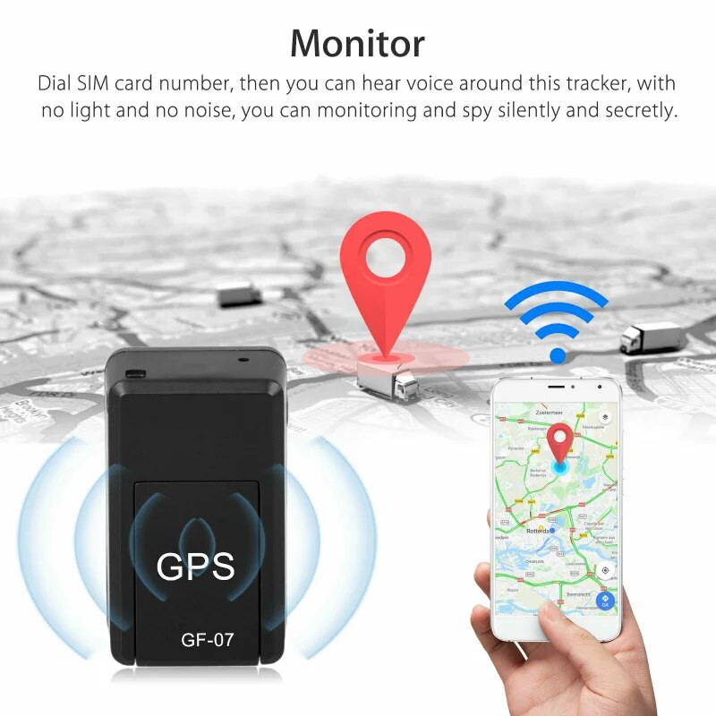 Mini GF-07 GPS GSM/GPRS autojälgija reaalajas jälgiv vargusvastane kaotsiminekuvastane lokaator Tugev magnetiline kaotsiminekuvastane sõnumi positsioneerija