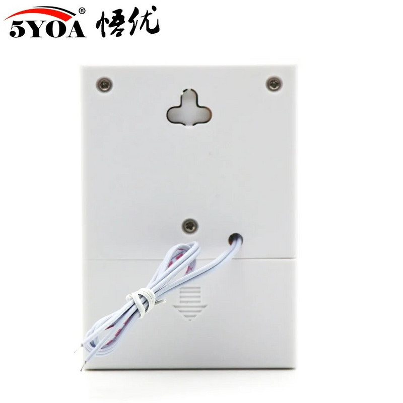 Sonerie de ușă cu fir electronic Sonerie Ding-Dong Baterie uscată sau conectați la 12V Două tipuri de sonerie