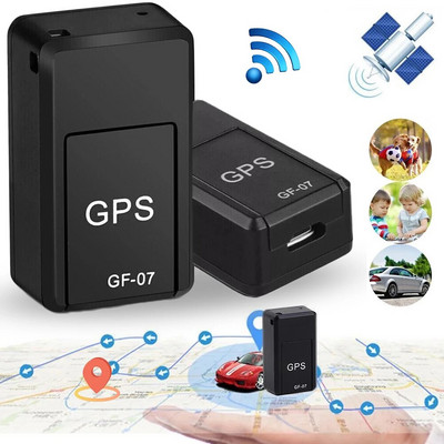 Mini GF-07 GPS позиционер за проследяване на автомобили Автомобил Мотоциклет в реално време за превозно средство Домашни любимци Деца Анти-изгубен локатор Преносим GPS тракер