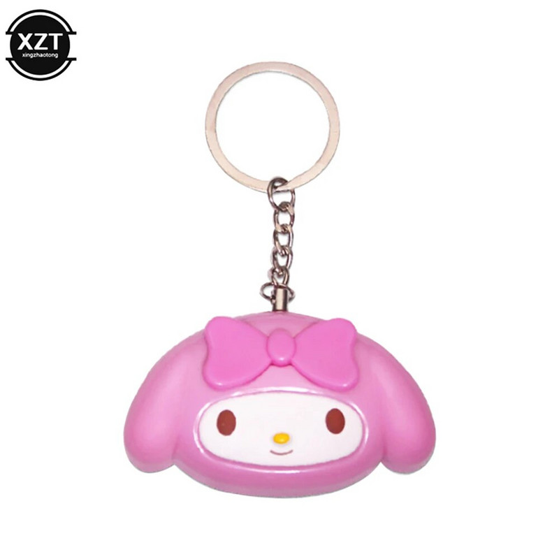 Cute Mini Self Defense Alarm Keychain Personal Security Συναγερμός Anti Attack Ηλεκτρονική σειρήνα έκτακτης ανάγκης