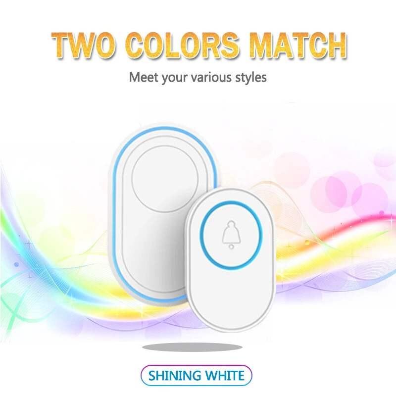 Bezdrôtový WiFi zvonček Tuya Inteligentný domáci bezpečnostný alarm Systém Connect 433MHz detektor upozornenia Režim uvítacieho zvončeka LED svetlá Sada