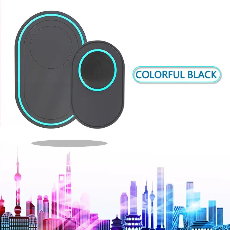 Bezdrôtový WiFi zvonček Tuya Inteligentný domáci bezpečnostný alarm Systém Connect 433MHz detektor upozornenia Režim uvítacieho zvončeka LED svetlá Sada