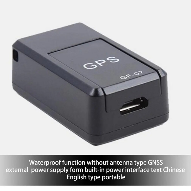 GF07 GPS Tracking Locator σε πραγματικό χρόνο Magnetic Mini Car Tracker Device Magnetic GPS Tracker Εντοπιστής οχημάτων σε πραγματικό χρόνο Dropshipping