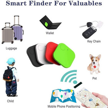 Локатор Мини тракер Bluetooth-съвместим Възрастни деца Оборудване за предотвратяване на загуба на домашни любимци GPS Проследяване на маркери за местоположение на домашни любимци