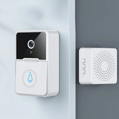 HD Video Door Bell Ασύρματη WiFi Doorbell Camera Αδιάβροχη Smart Wireless Doorbell Outdoor with Camera Night Vision