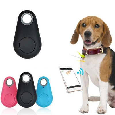 Pet Smart GPS Tracker Mini Anti-Lost Waterproof Bluetooth Locator Tracer For Pet Dog Cat Kids Car Wallet Key Collar Accessories