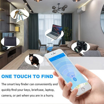 Mini Tracker Bluetooth 4.0 IOS/Android съвместим интелигентен локатор за AirTag Anti-Lost Device Keys Pet Kids Finder за куче котка