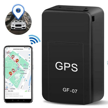 GF07 GPS тракер Проследяване на кола Проследяване в реално време Локатор против кражба против изгубване Магнитно монтиране на SIM съобщение Позиционер за звукозапис