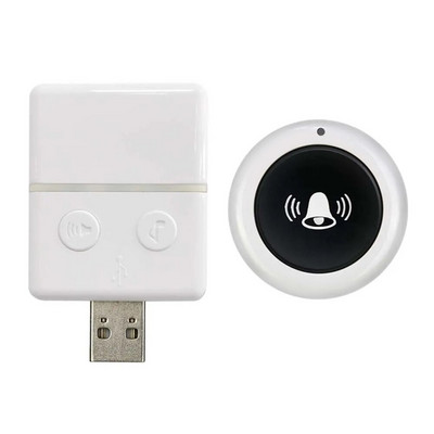 30 Music 150M Ασύρματο Doorbell Αδιάβροχο Τηλεχειριστήριο USB Smart Door Bell Receiver Τηλεχειριστήριο με ένα κουμπί