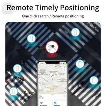 Mini GPS Tracker Smart Locator Positioning Anti-loss Device Finder για ηλικιωμένους Παιδιά Κατοικίδια Εργασία για Apple Find My