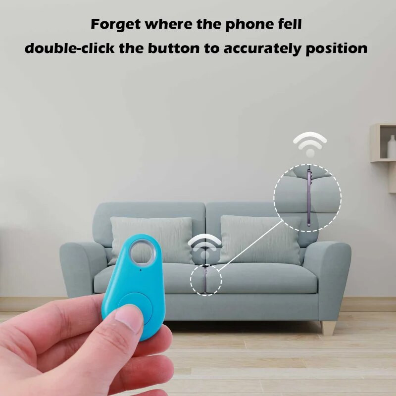 Localizator de chei Bluetooth Tracker fără fir Câine Animal de companie Tracker GPS Dispozitiv anti-pierdere Mini Finder rezistent la apă Poziționare pentru portofel