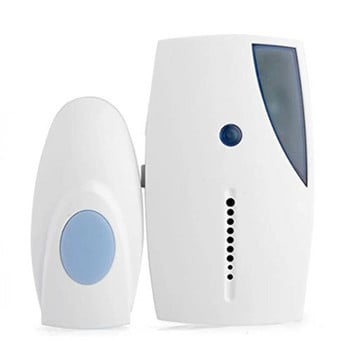 Wireless Doorbell Welcome Bell Intelligent Home Door Bell Alarm 36 Songs Smart Doorbell Wireless Bell Αδιάβροχο κουμπί Λευκό