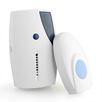 Wireless Doorbell Welcome Bell Intelligent Home Door Bell Alarm 36 Songs Smart Doorbell Wireless Bell Αδιάβροχο κουμπί Λευκό