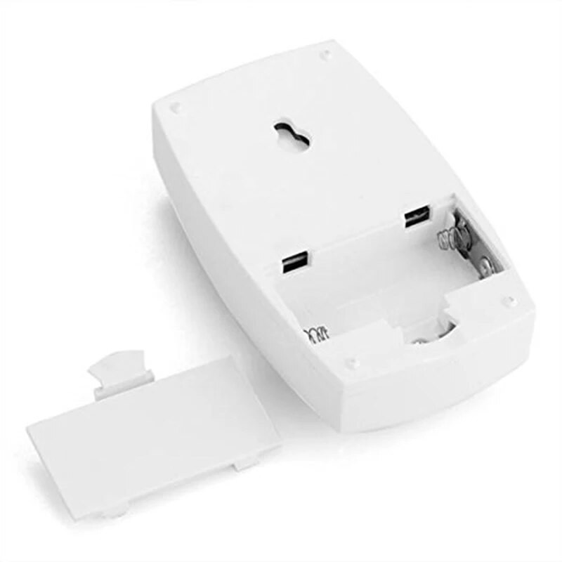 Bežično zvono na vratima Zvono dobrodošlice Inteligentno kućno zvono Alarm s 36 pjesama Pametno zvono na vratima Bežično zvono Vodootporna tipka Bijela