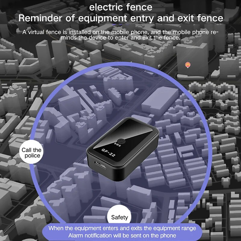 GF-09 Diaľkové počúvanie Magnetický mini GPS sledovač vozidiel Zariadenie na sledovanie v reálnom čase WiFi + LBS + AGPS Lokátor Aplikácia Mikrofón Hlasové ovládanie