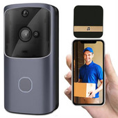 M10 Smart HD 720p 2,4G Ασύρματη κάμερα Wifi Video Doorbell Οπτική ενδοεπικοινωνία Night Vision Ip Doorbell Ασύρματη κάμερα ασφαλείας