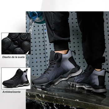 Άφθαρτα Ανδρικά Παπούτσια Ασφαλείας Παπούτσια Εργασίας Αντισπασμωδικά Βιομηχανικά Παπούτσια Ανδρικά Παπούτσια κατά της διάτρησης
