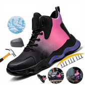 Άφθαρτα Γυναικεία Παπούτσια Ασφαλείας Εργατικά Παπούτσια Αντικραδασμικά Βιομηχανικά Παπούτσια Γυναικεία Μπότες