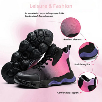 Άφθαρτα Γυναικεία Παπούτσια Ασφαλείας Εργατικά Παπούτσια Αντικραδασμικά Βιομηχανικά Παπούτσια Γυναικεία Μπότες