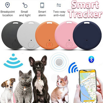 Smart Pet GPS Tracker Anti-lost Alarm Tag Wireless Bluetooth5.0 Tracker Child Bag Wallet Tracking Finder Locator Anti Lost Alarm