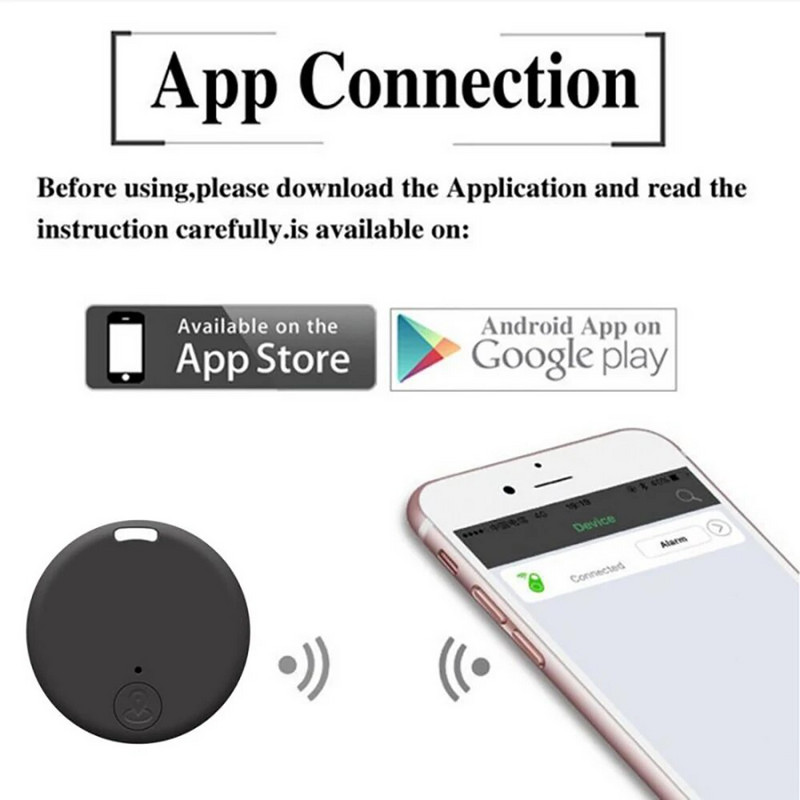 Smart Pet GPS Tracker Anti-lost Alarm Tag Bežični Bluetooth5.0 Tracker Child Bag Wallet Tracking Finder Locator Anti Lost Alarm