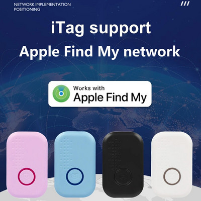 Mini Smart Tracker Bluetooth Key Locator GPS Reverse Track Izgubljeni uređaj Mobilni telefon Kućni ljubimac Djeca IOS sustav za Apple Find My
