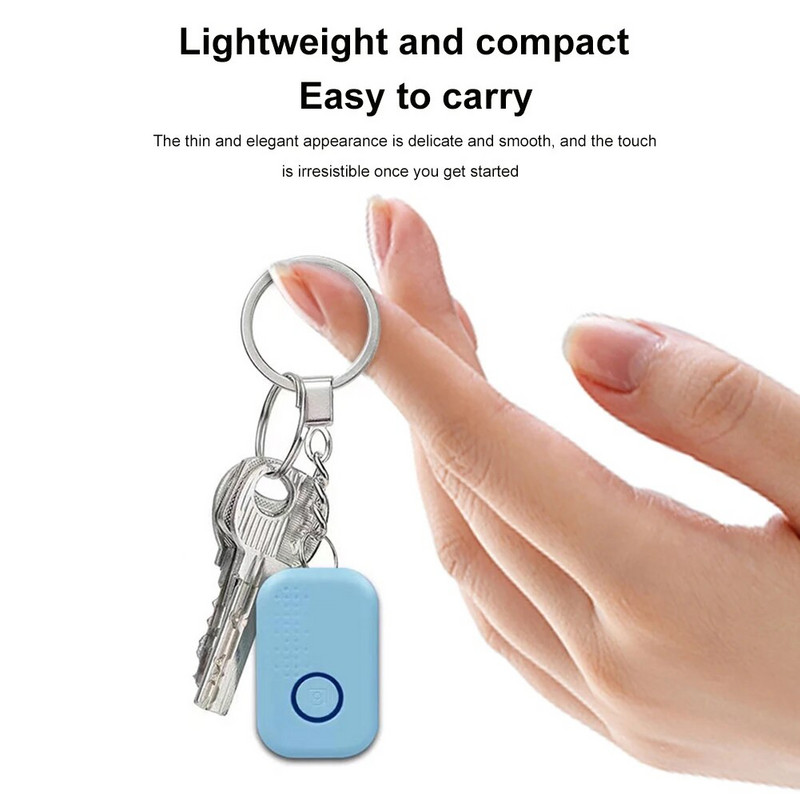 Mini Smart Tracker Bluetooth Key Locator GPS Reverse Track Lost Device Mobiiltelefon Lemmikloomalapsed IOS-süsteem Apple`ile Find My