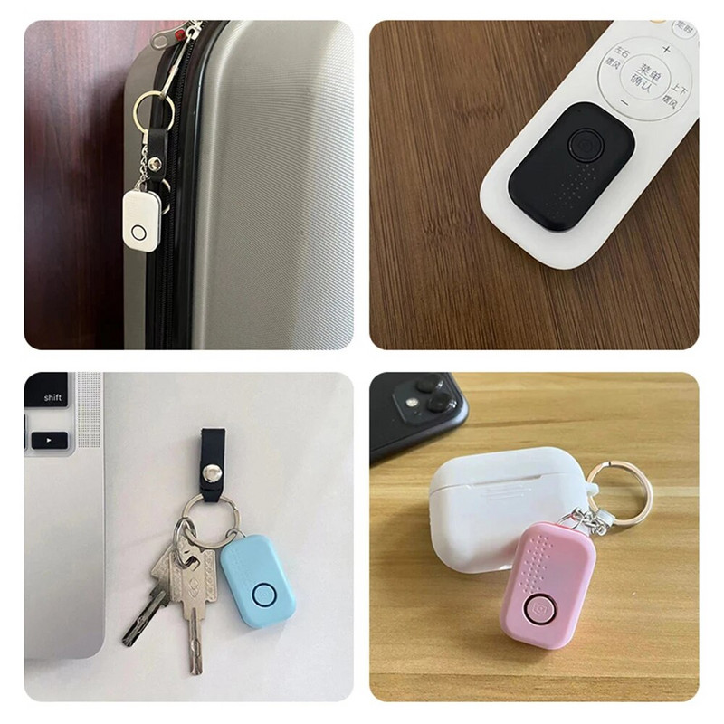 Mini Smart Tracker Bluetooth Key Locator GPS Reverse Track Lost Device Mobiiltelefon Lemmikloomalapsed IOS-süsteem Apple`ile Find My