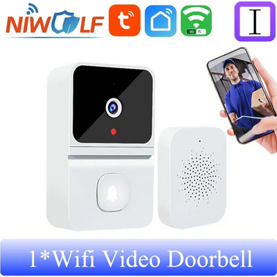 Ασύρματο Doorbell 433MHz Home Welcome Door Bell Μουσική Chime Melodies Δέκτης Έξυπνος συναγερμός ασφαλείας σπιτιού
