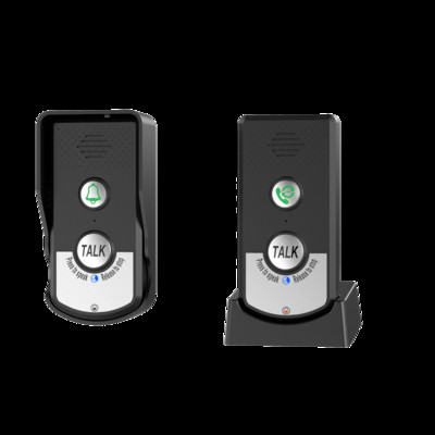 2,4 GHz traadita heli sisetelefoni uksetelefon kahesuunaline häälega uksekell H8 häälsaatja ja vastuvõtja raadiosaatja
