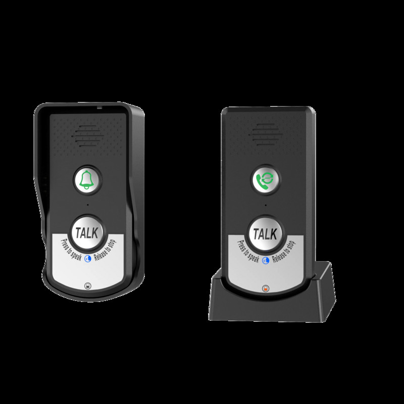 2,4 GHz traadita heli sisetelefoni uksetelefon kahesuunaline häälega uksekell H8 häälsaatja ja vastuvõtja raadiosaatja